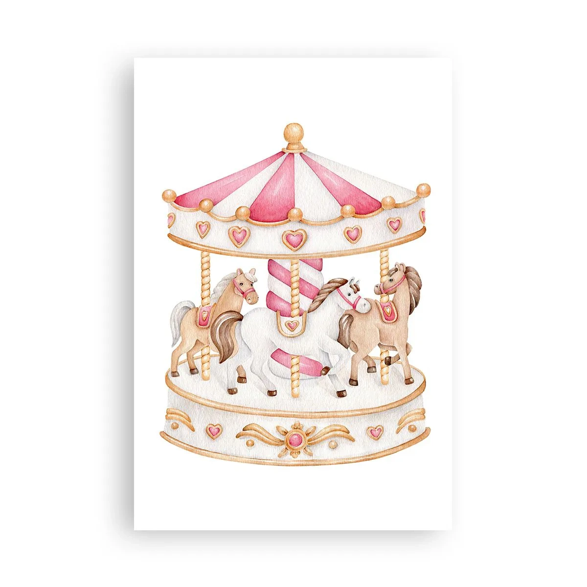 Affiche - Poster - Le doux monde de l'enfance - 61x91 cm