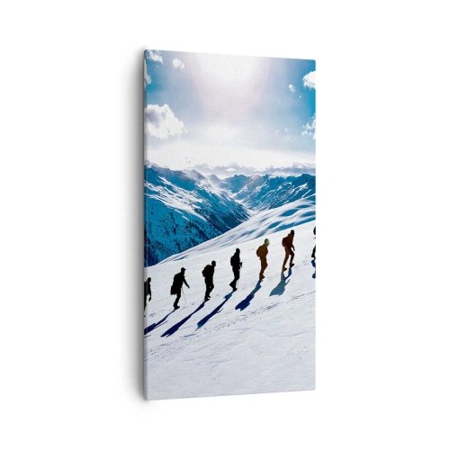 Impression sur toile - Image sur toile - L'équipe des conquérants - 55x100 cm