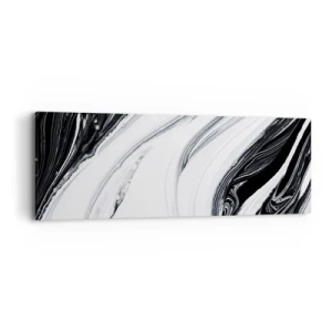 Impression sur toile - Image sur toile - Une combinaison d'opposés - 90x30 cm