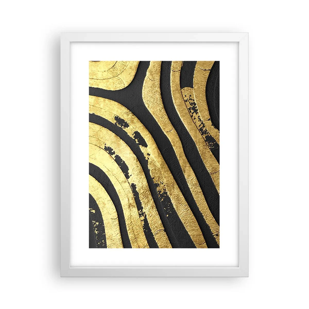 Affiche dans un cadre blanc - Poster - Tout coule - 30x40 cm