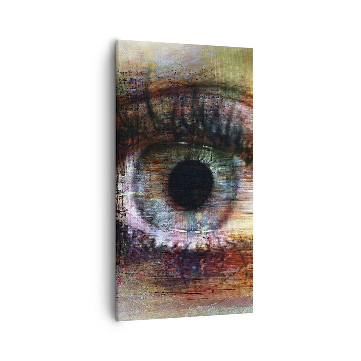 Impression sur toile - Image sur toile - Vous pouvez jeter un coup d'œil dans l'âme - 55x100 cm