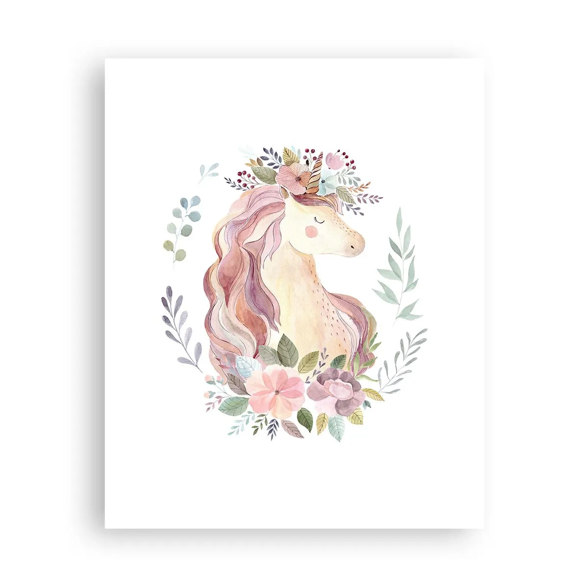 Affiche - Poster - Invitation au monde des contes de fées - 40x50 cm