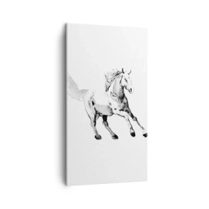 Impression sur toile - Image sur toile - Âme indomptée - 45x80 cm