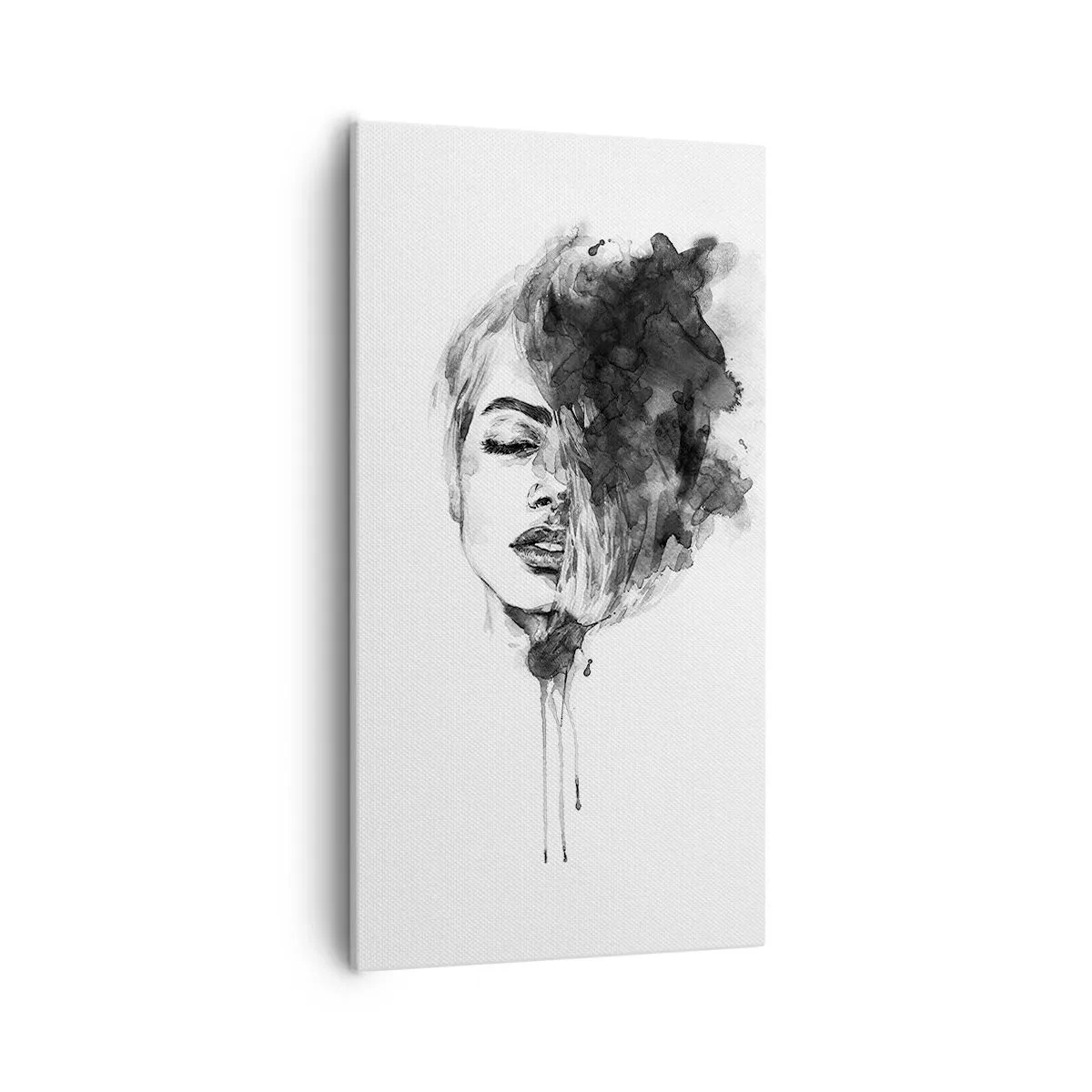 Impression sur toile - Image sur toile - De quoi rêve la fille - 55x100 cm