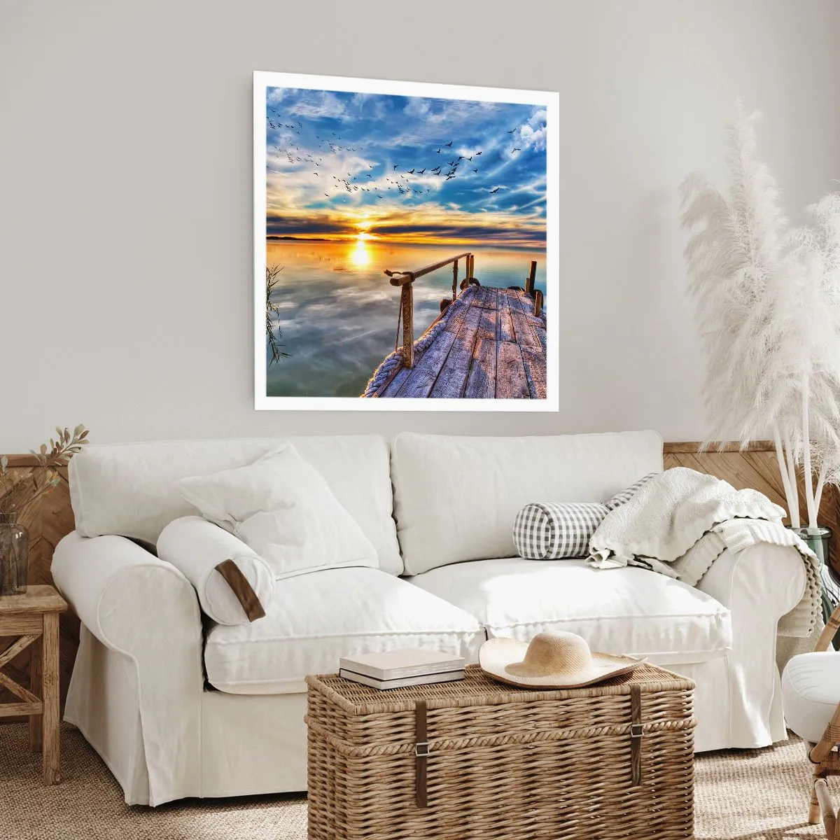 Affiche - Poster - Le vent se repose - 50x50 cm