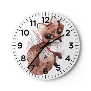 Horloge murale - Pendule murale - Seulement à aimer - 30x30 cm