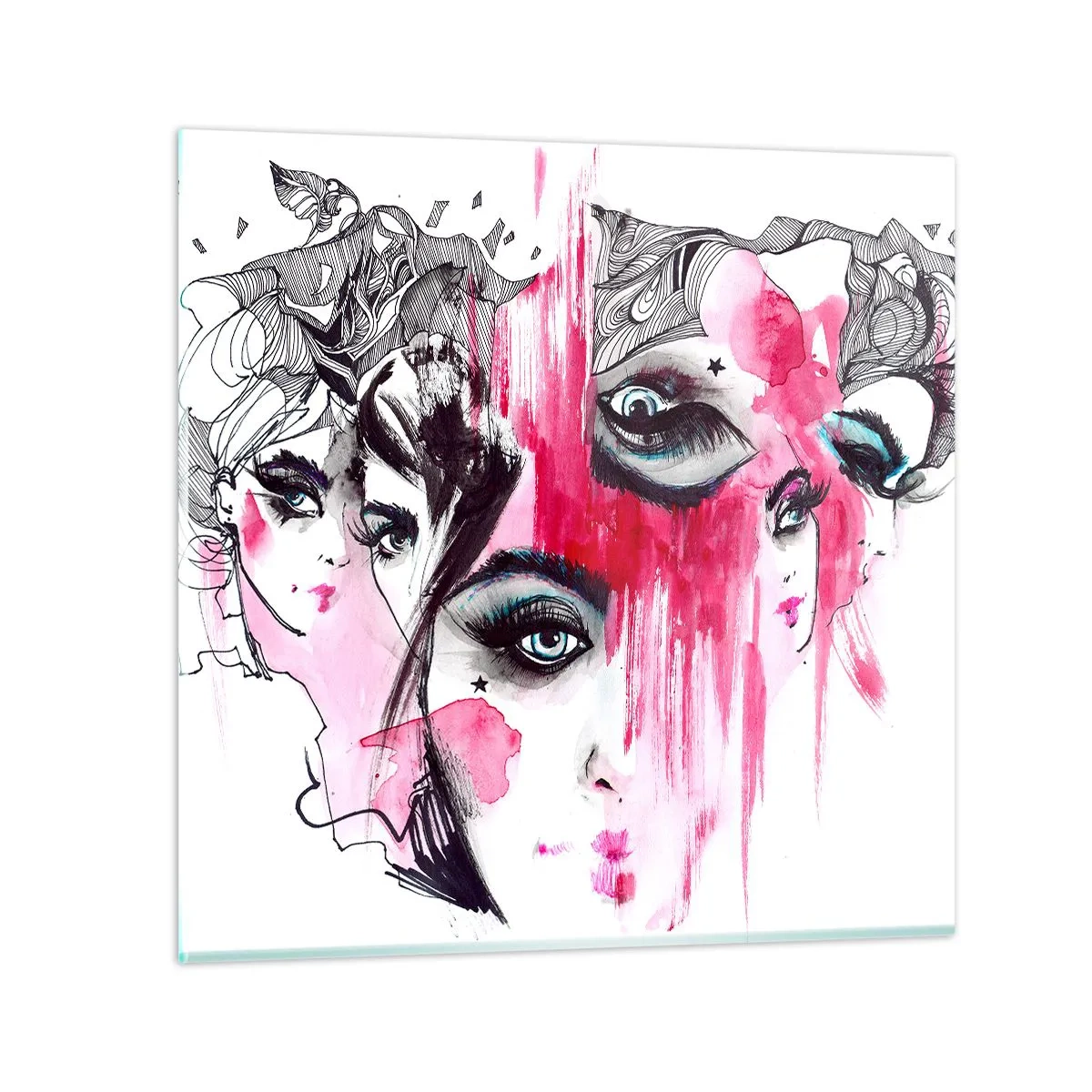 Impression sur verre - Image sur verre - , - 30x30 cm