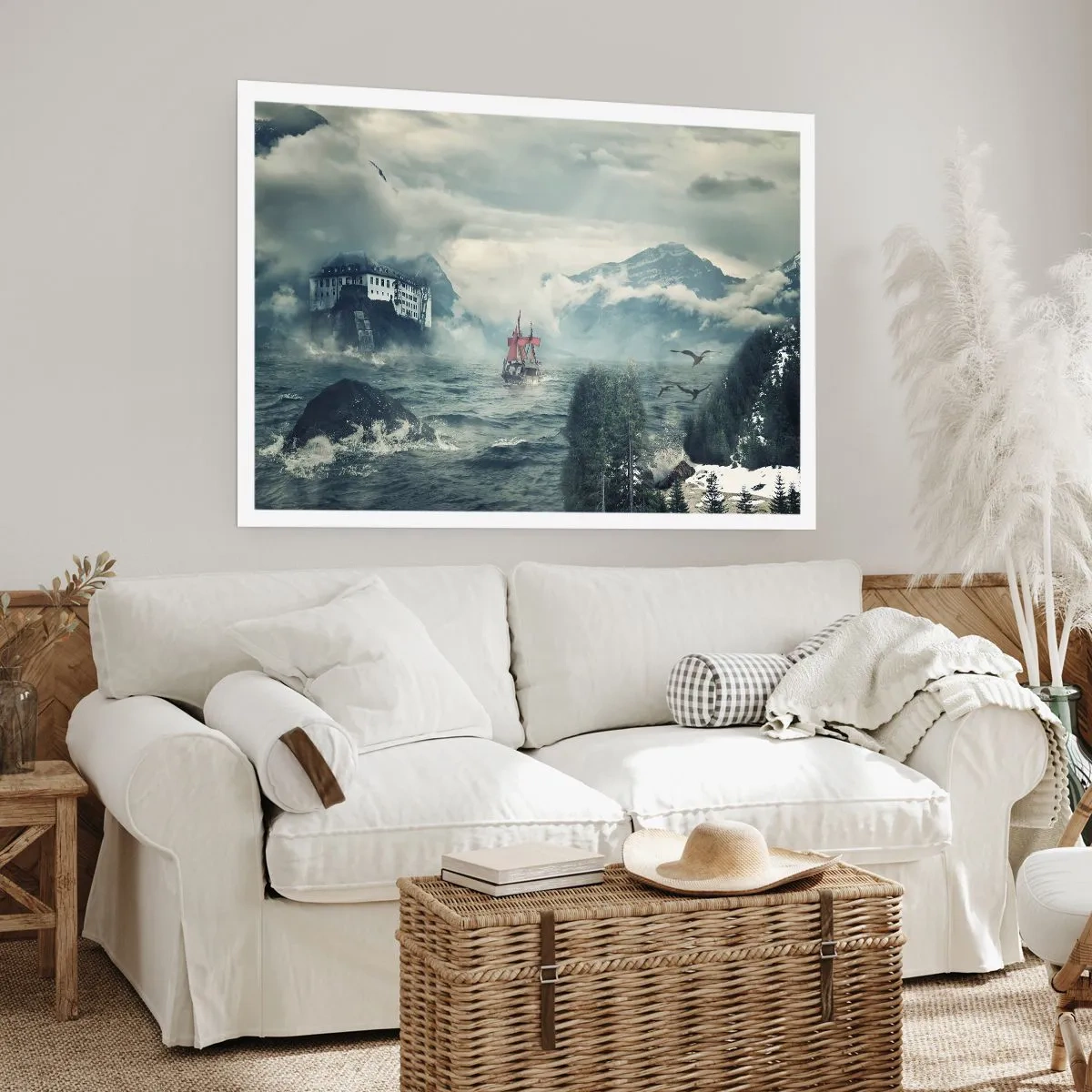 Affiche - Poster - Dans l'eau magique - 91x61 cm