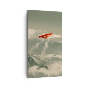 Impression sur toile - Image sur toile - Pionnier intrépide - 45x80 cm