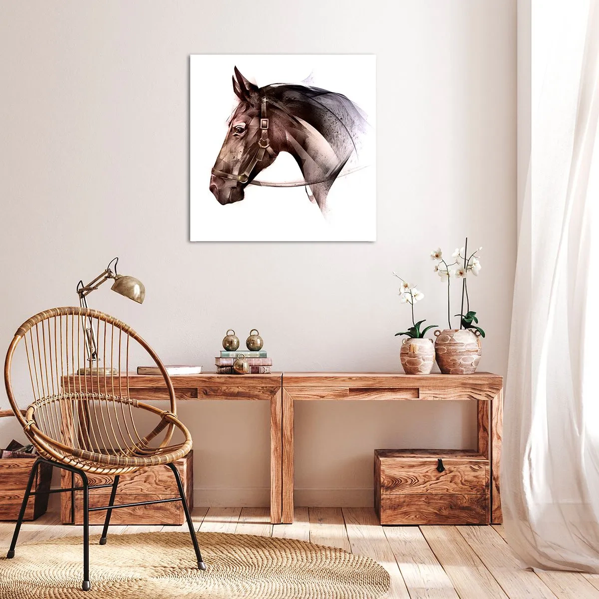 Impression sur toile - Image sur toile - Quelle grâce - 60x60 cm