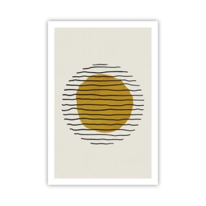 Affiche - Poster - Abstraction tremblante de chaleur - 61x91 cm