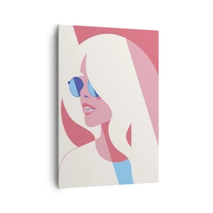 Impression sur toile - Image sur toile - C'était une blonde… - 70x100 cm