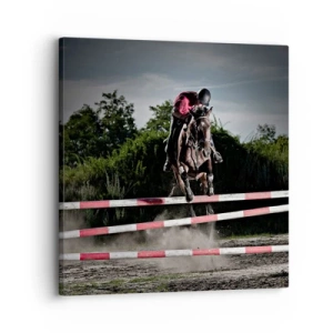 Impression sur toile - Image sur toile - Ensemble pour la victoire - 30x30 cm