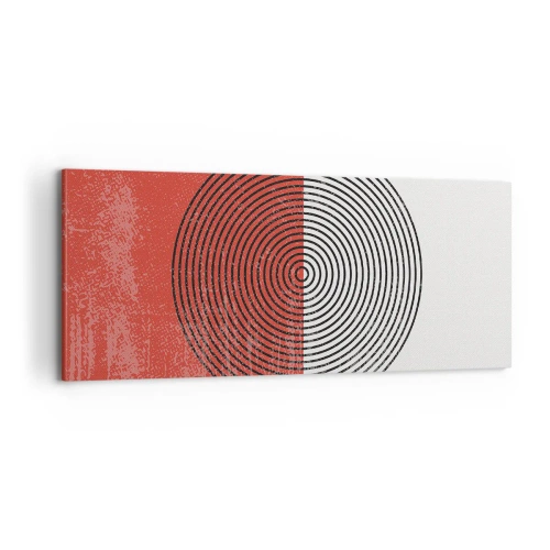 Impression sur toile - Image sur toile - Dans le mille - 100x40 cm