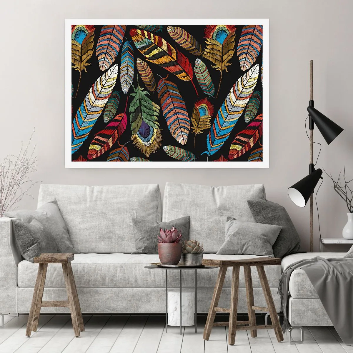 Affiche - Poster - Le carnaval des oiseaux - 91x61 cm