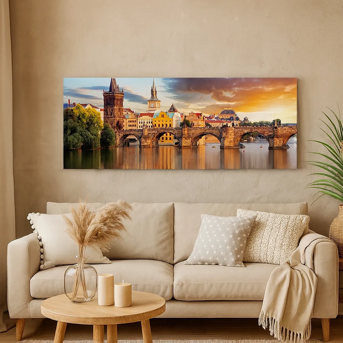 Impression sur toile - Image sur toile - Belle depuis des lustres - 30x30 cm