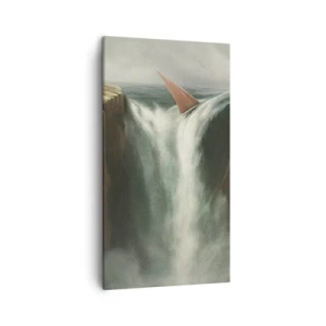 Impression sur toile - Image sur toile - Un avertissement de la vie - 45x80 cm