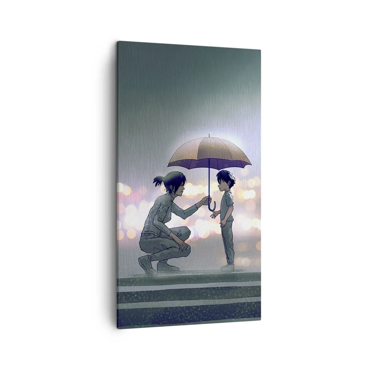 Impression sur toile - Image sur toile - Et maintenant, tout va bien - 45x80 cm