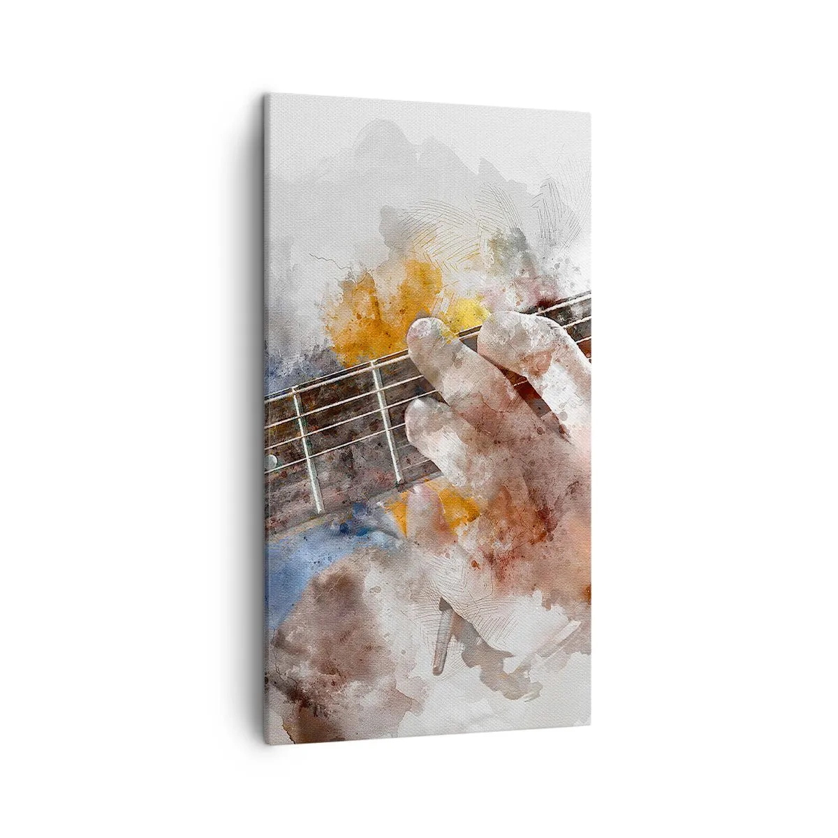 Impression sur toile - Image sur toile - La poésie entre les cordes - 45x80 cm