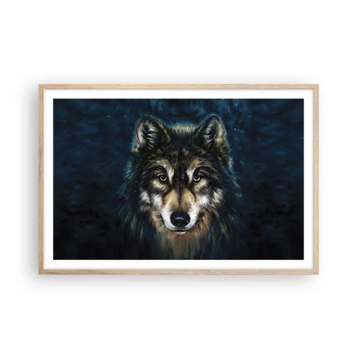 Affiche dans un chêne clair - Poster - Alpha? Et oméga - 91x61 cm