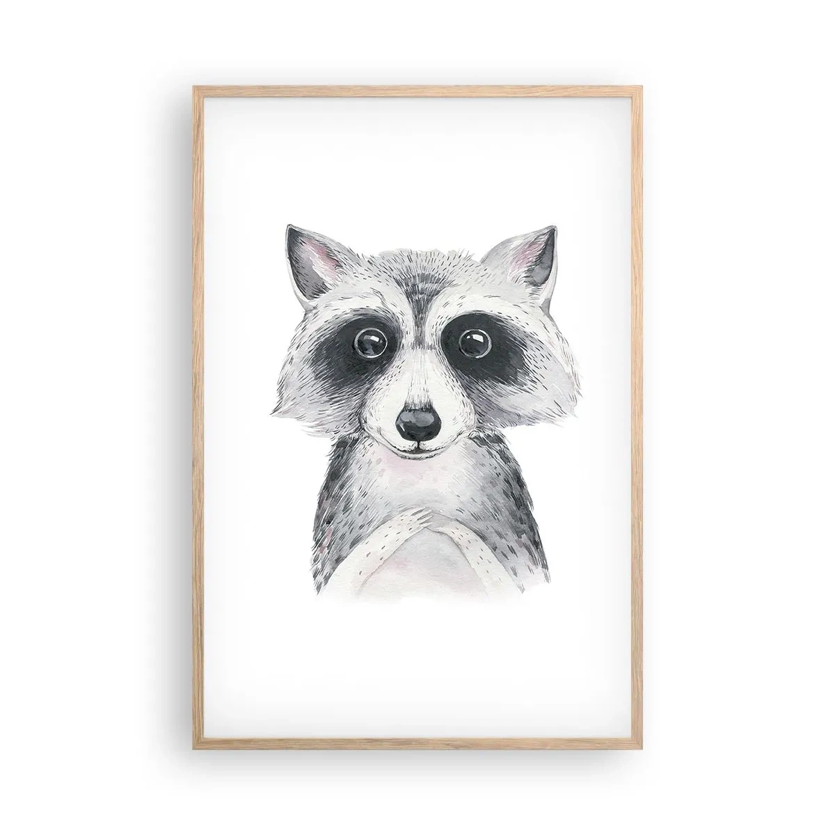 Affiche dans un chêne clair - Poster - Un moment pour s'émouvoir - 61x91 cm