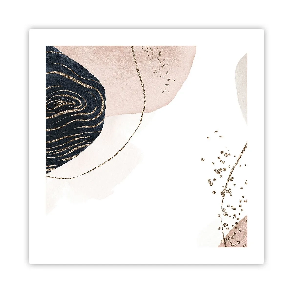 Affiche - Poster - Tout coule - 50x50 cm