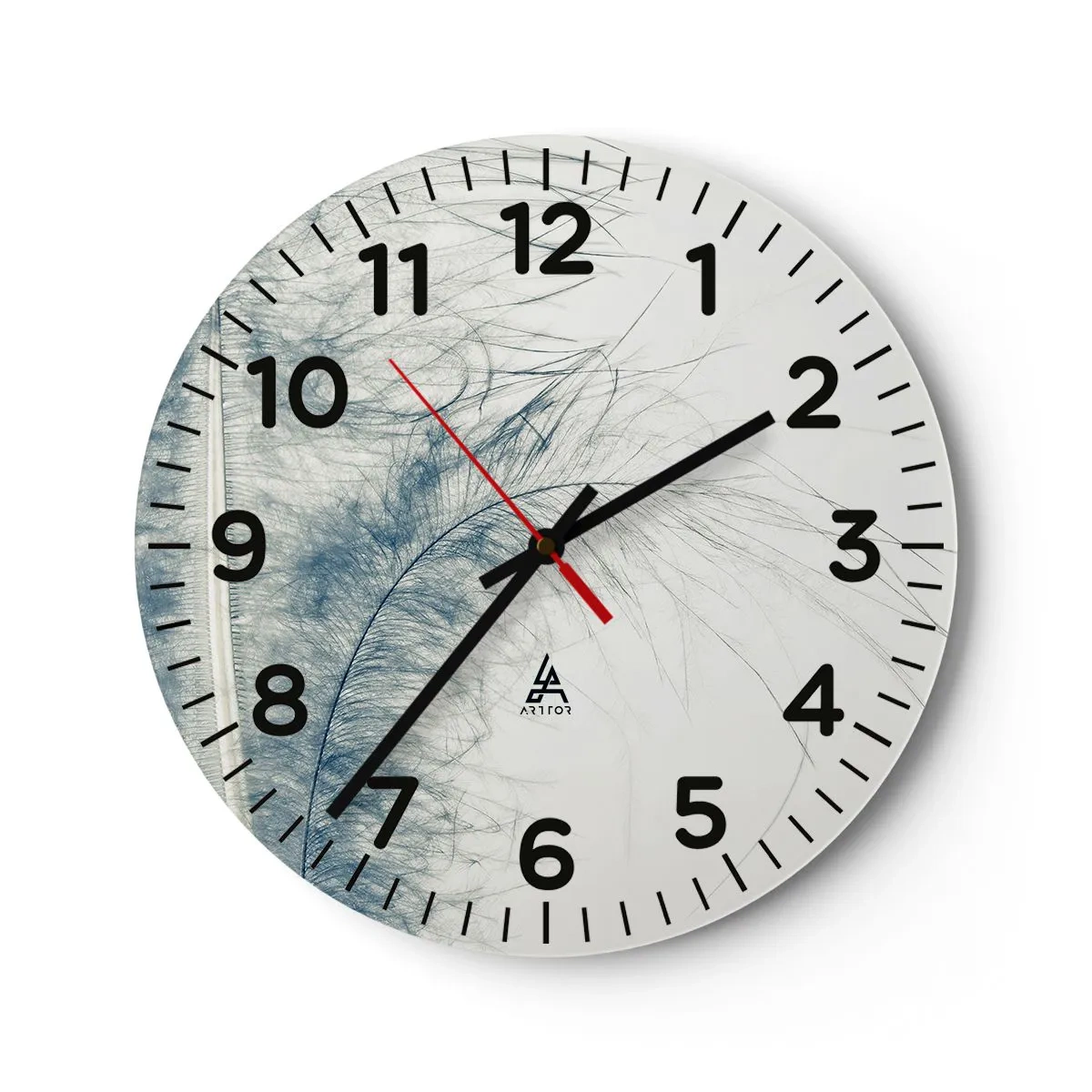 Horloge murale - Pendule murale - Les sept natures - 40x40 cm