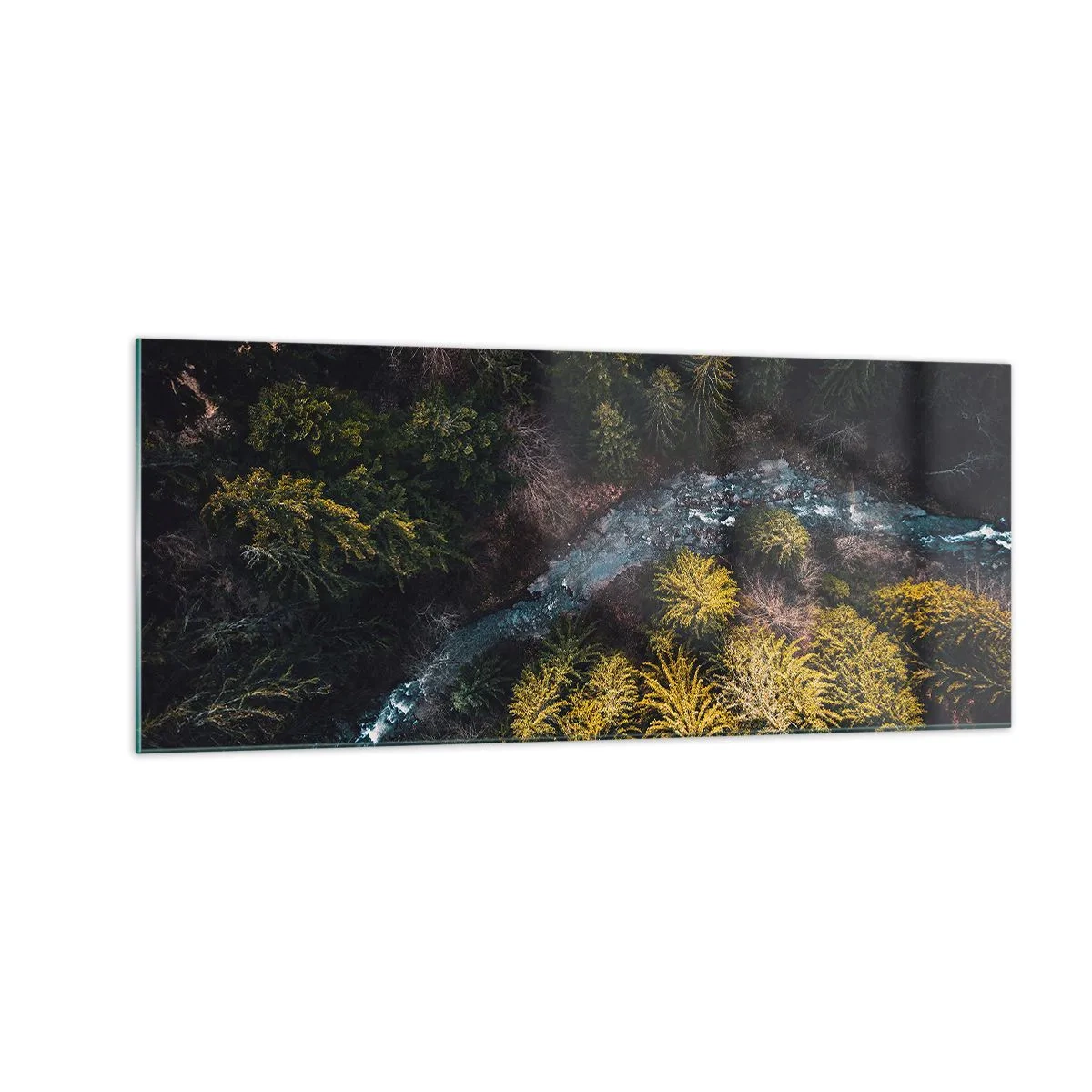 Impression sur verre - Image sur verre - De plus en plus vite - 100x40 cm