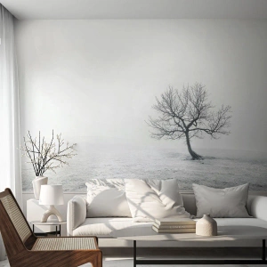 Papier peint sur mesure Premium Sand - Contre le néant - Paysage, Arbre, Nature