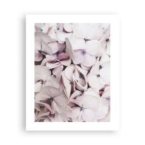 Affiche - Poster - Dans un flot de fleurs - 40x50 cm