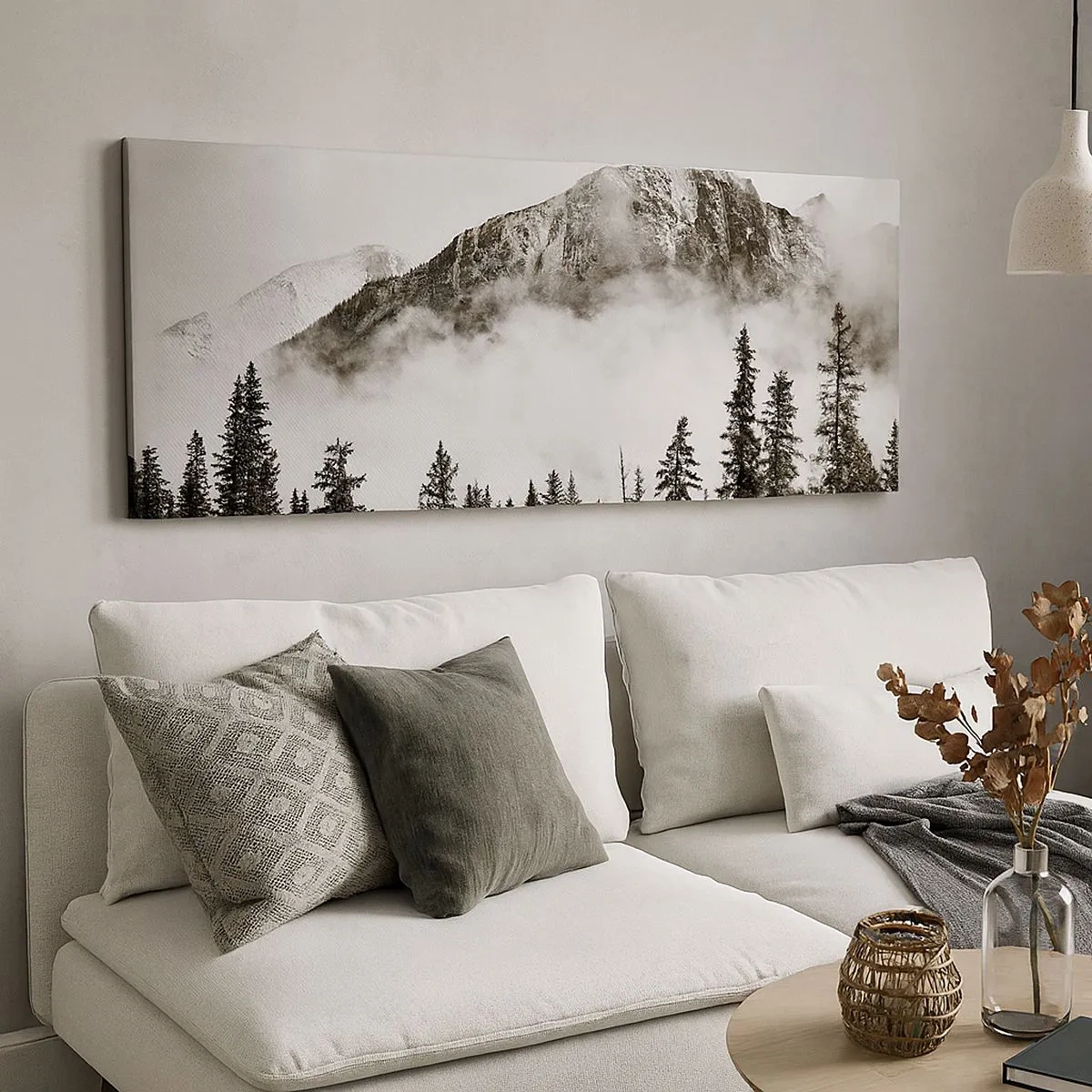 Impression sur toile - Image sur toile - Seigneur de granite - 100x40 cm