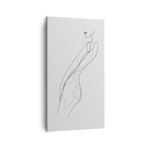 Impression sur toile - Image sur toile - Juste une promesse - 45x80 cm