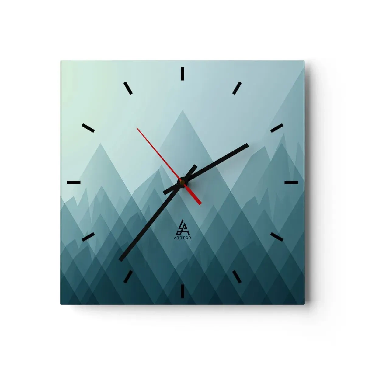 Horloge murale - Pendule murale - Grand, plus grand, encore plus grand - 40x40 cm