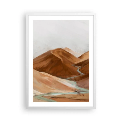 Affiche dans un cadre blanc - Poster - A la source - 50x70 cm