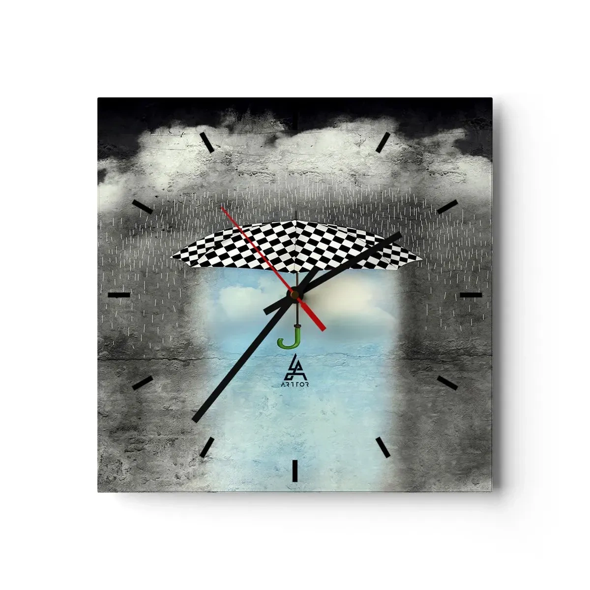 Horloge murale - Pendule murale - Et pourtant c'est possible - 40x40 cm