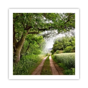 Affiche - Poster - Et in Arcadia ego - 60x60 cm