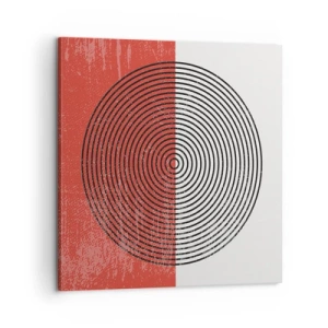 Impression sur toile - Image sur toile - Dans le mille - 60x60 cm