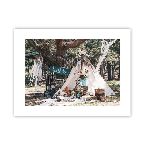 Affiche - Poster - Make love… - 40x30 cm