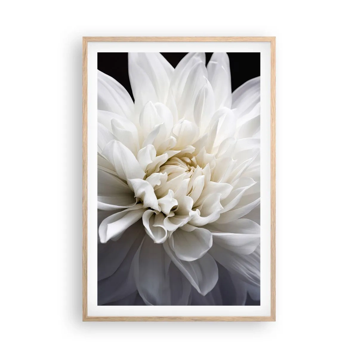 Affiche dans un chêne clair - Poster - Le matin de la jeune mariéé - 61x91 cm