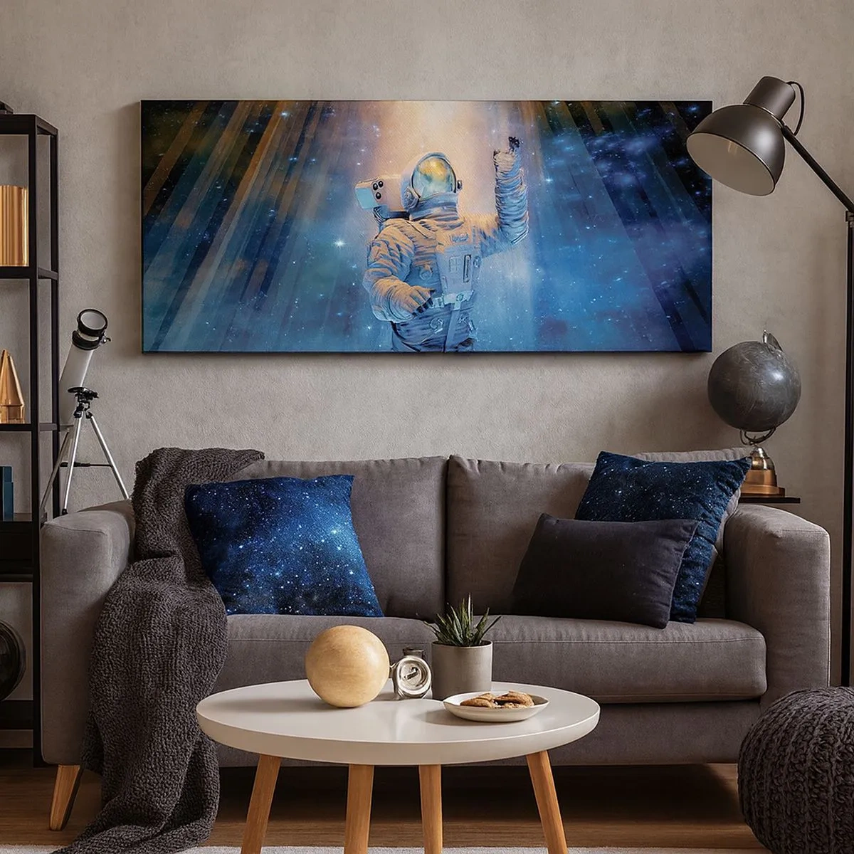 Impression sur toile - Image sur toile - Enfin arrivé - 100x40 cm