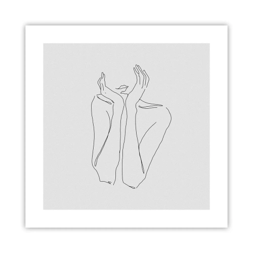 Affiche - Poster - De quoi rêvent les femmes - 40x40 cm