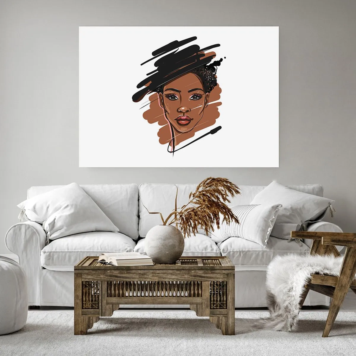 Affiche - Poster - Doux comme le chocolat - 40x30 cm