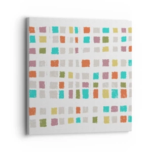 Impression sur toile - Image sur toile - Jeu inconnu - 30x30 cm