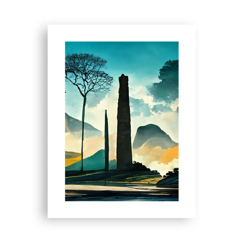 Affiche - Poster - Toujours de plus en plus haut - 30x40 cm