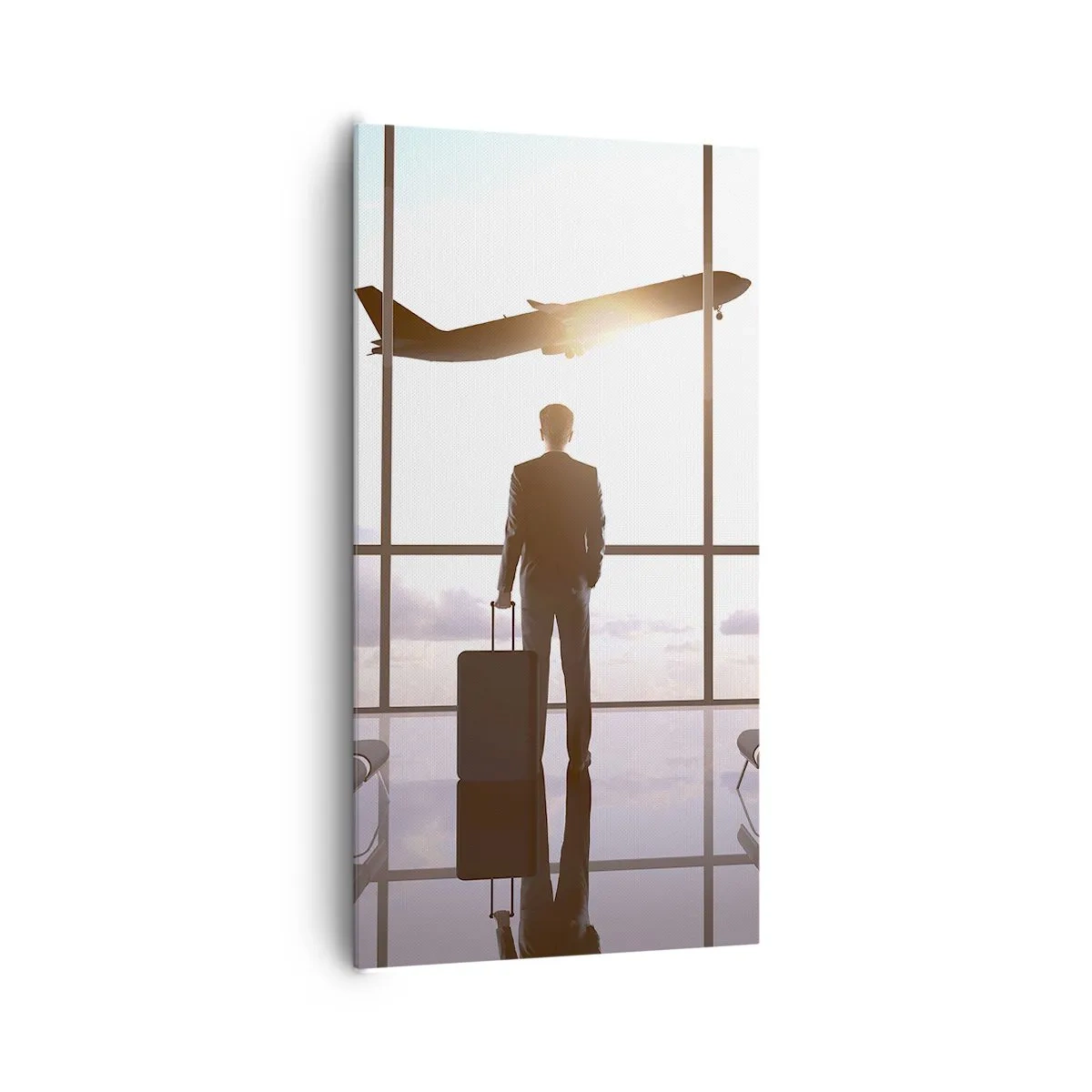 Impression sur toile - Image sur toile - Vous avez le temps, ralentissez - 65x120 cm