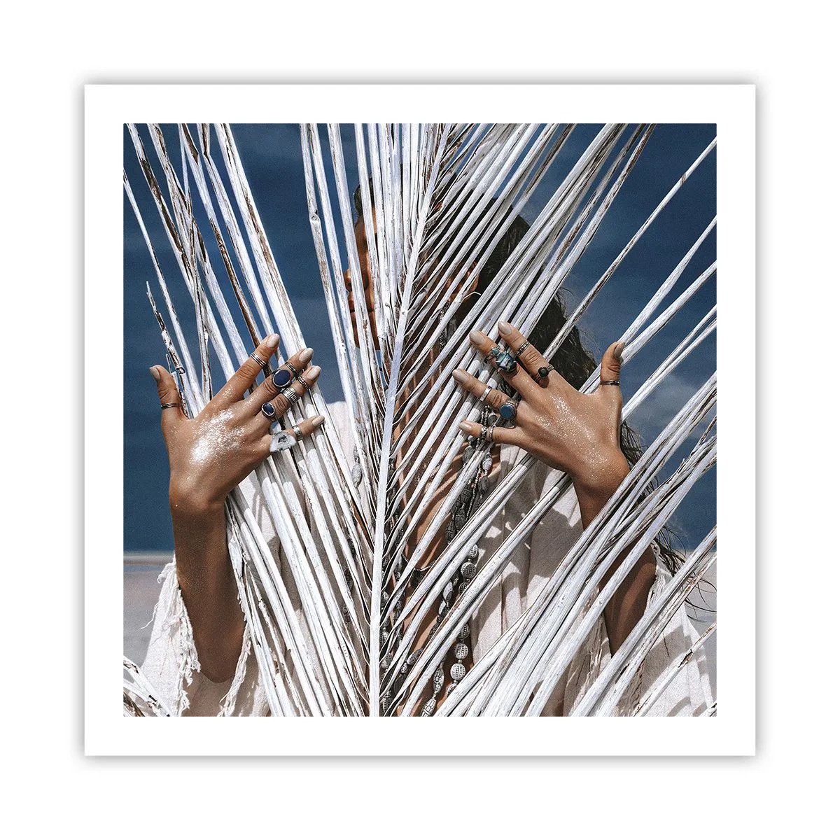 Affiche - Poster - Fille de chaman ? - 60x60 cm