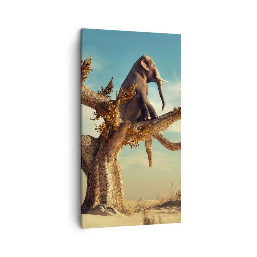 Impression sur toile - Image sur toile - Nouveau point de vue - 45x80 cm