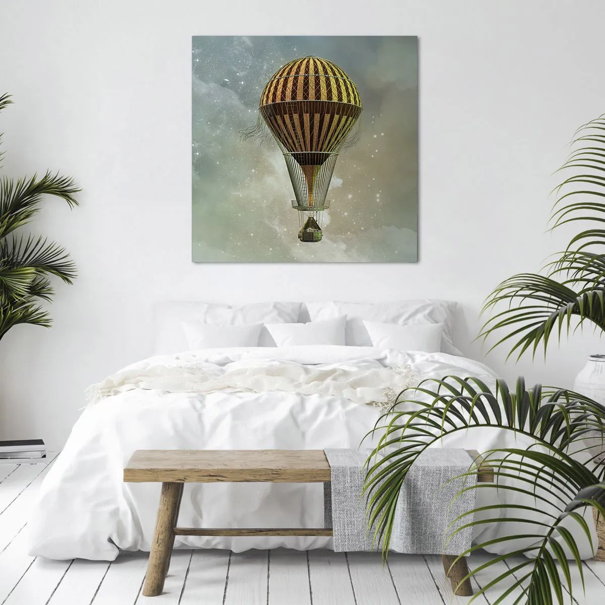 Impression sur toile - Image sur toile - Vols pionniers - 70x70 cm