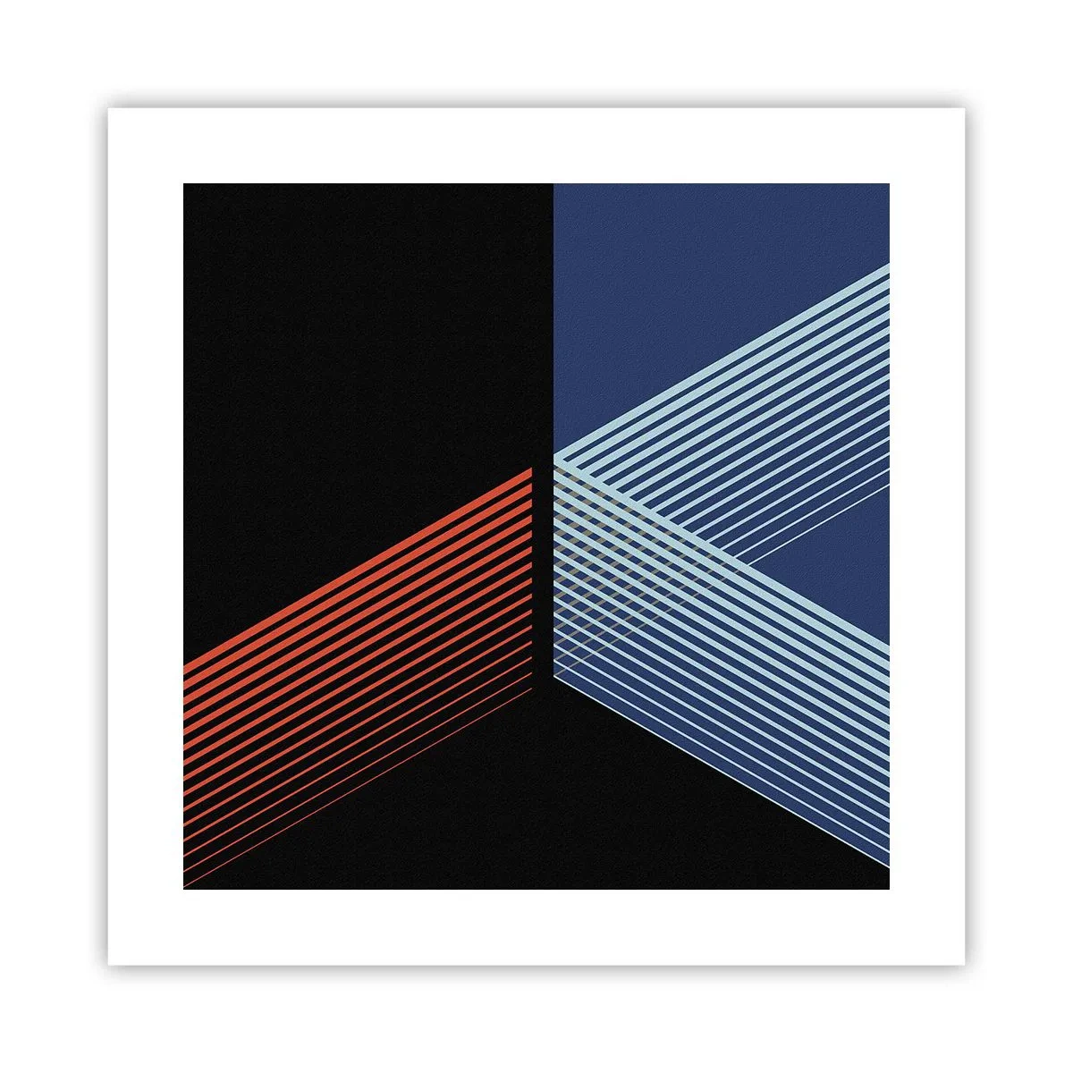 Affiche - Poster - Histoire simple - 40x40 cm