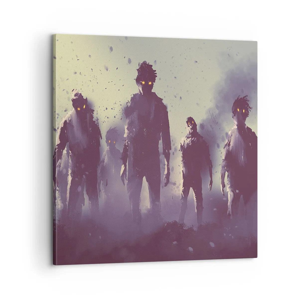 Impression sur toile - Image sur toile - Fais attention! Ils arrivent - 60x60 cm